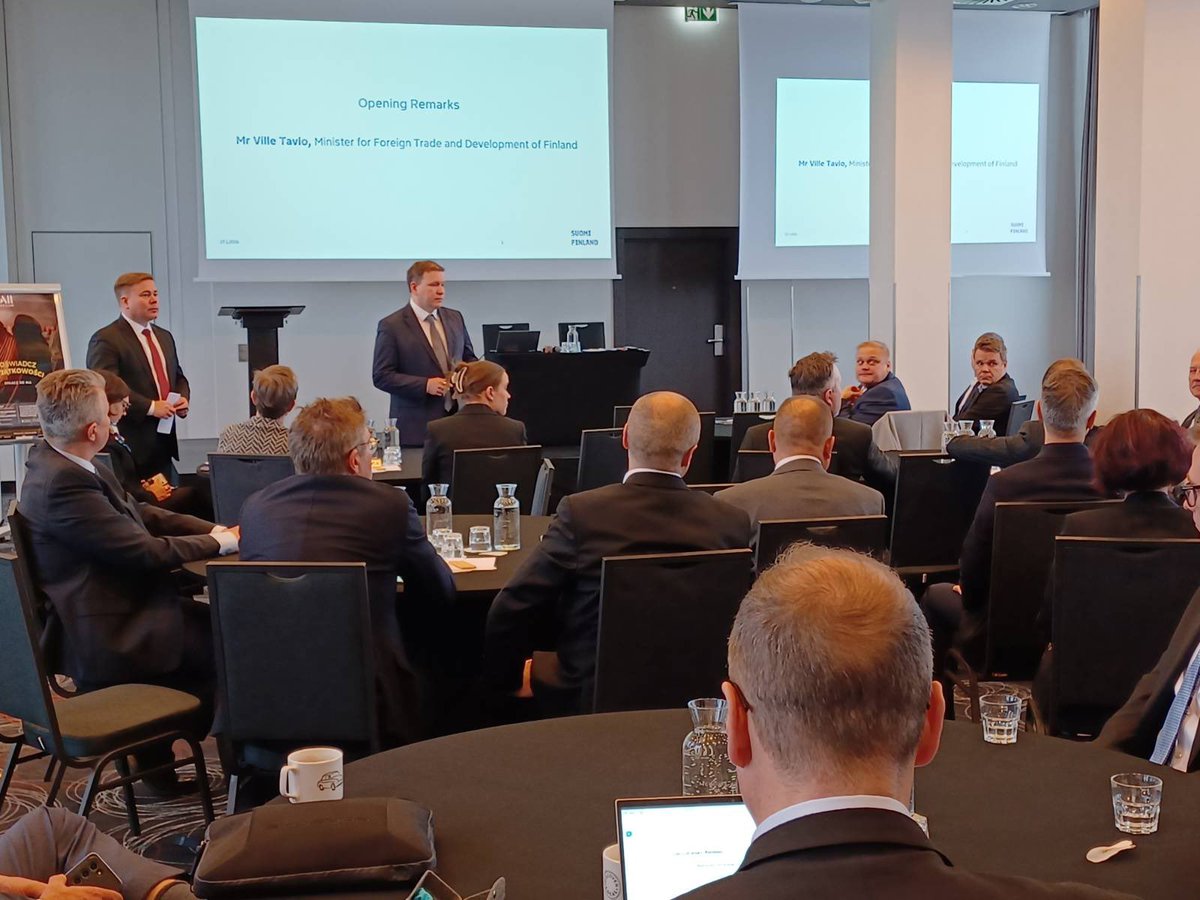 Finland in Poland tweet media