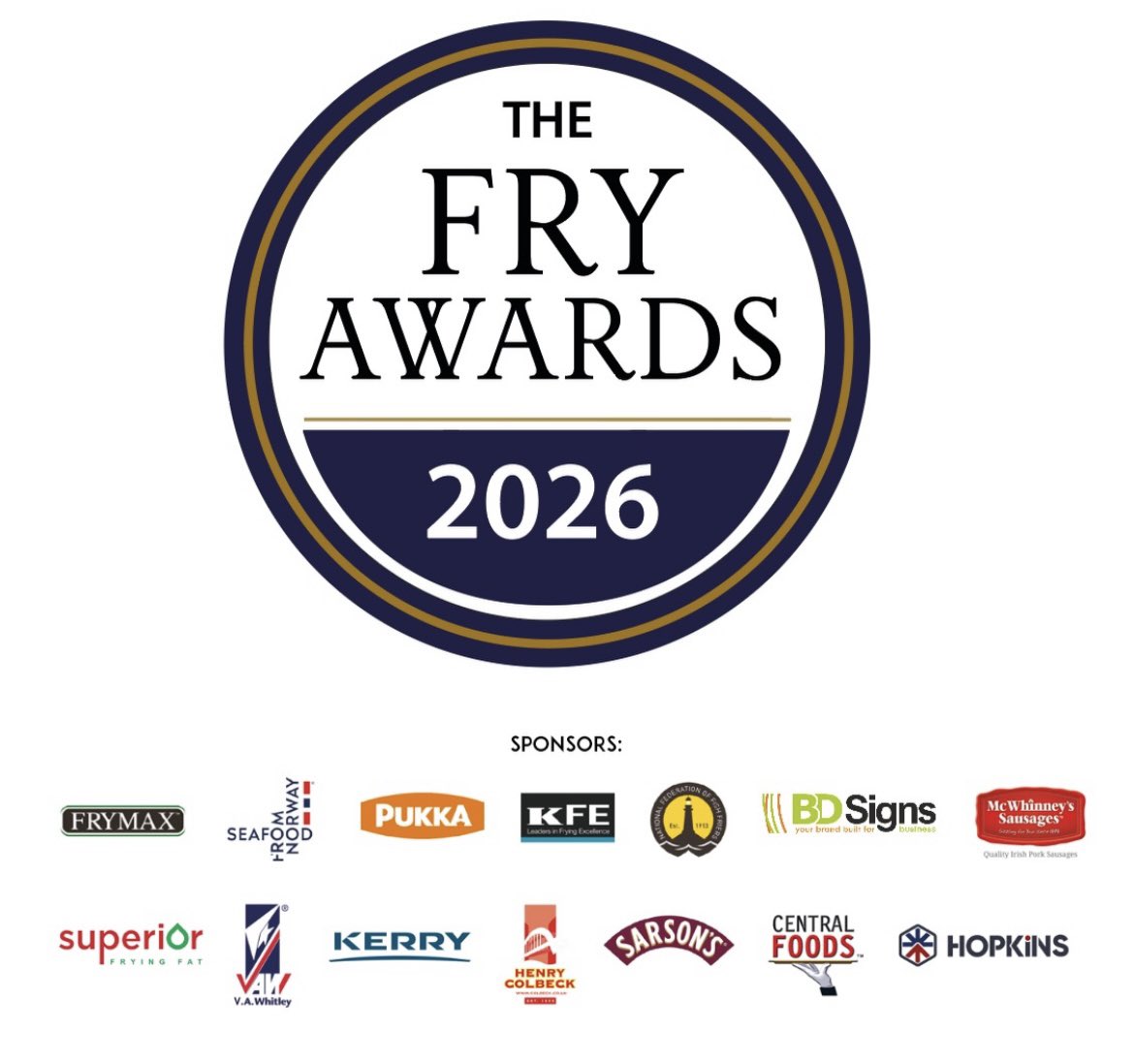 Fry_Magazine's tweet photo. A huge thank you to our amazing sponsors for supporting excellence in the industry.
#FryAwards #KeepFrying #MysteryDiners #FoodExcellence #ThankYouSponsors
CelebratingQuality FishAndChips https://t.co/wKpFWV9Pgp