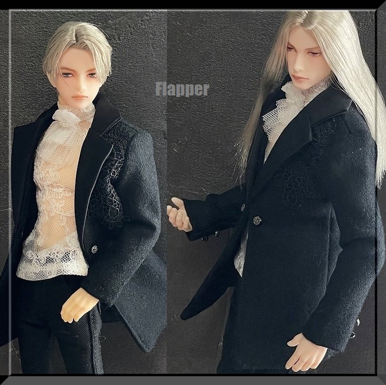 Flapper0919's tweet image. 今月の新作  ・むら染めブルゾン ・袖無しハイネックインナー(重ね着に便利かと) 各サイズとなります  前回追加が出来なかったウールジャケットも 再販させて頂きます  又リクエストを頂いていたデニムPコートも再販します  詳細は明日アップ致します  受付けは1/29(木)22時～1/31(土)22時になります