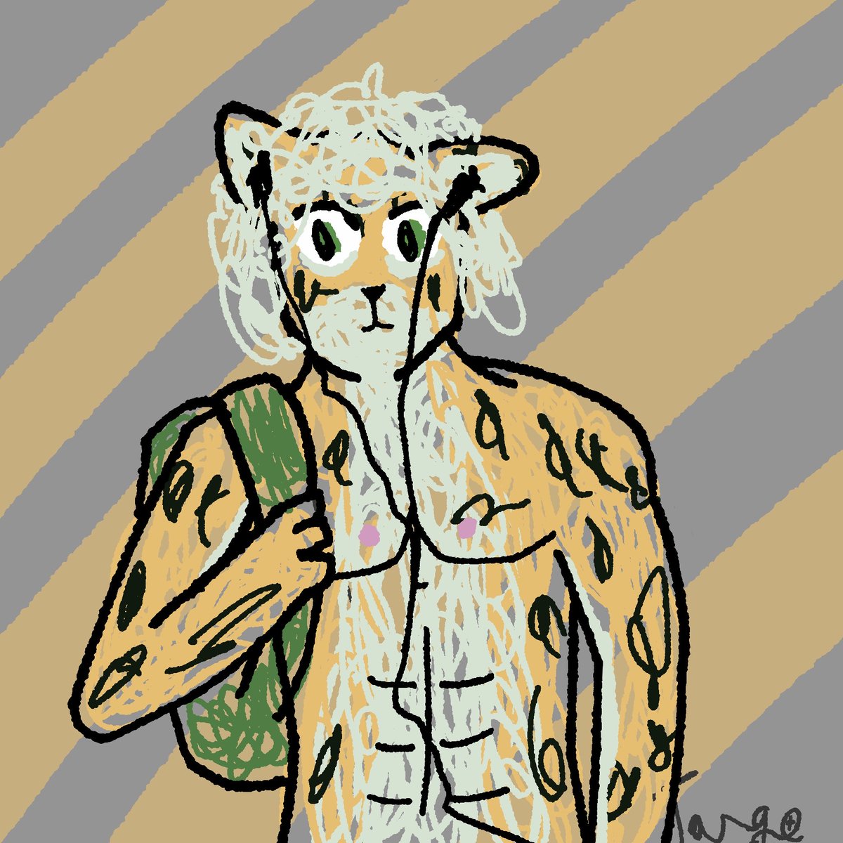 JustTangoMango's tweet photo. buff ocelot https://t.co/lxUZKtTxLY