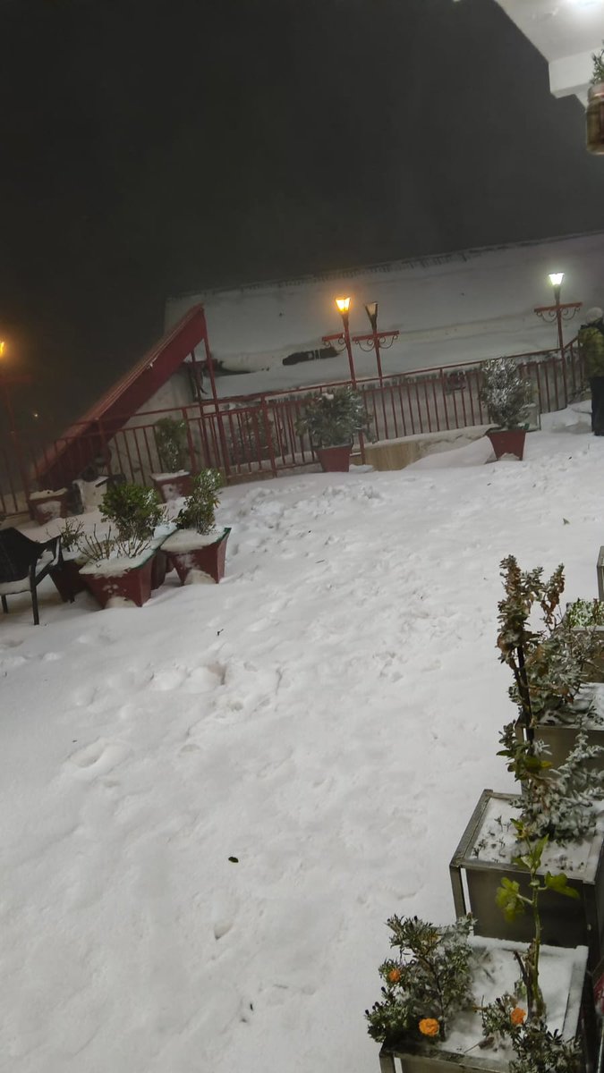 MdTourTravels1's tweet photo. Snowfall in dalhousie ♥️🌨️🌨️

#hotelnewpalacedalhousie

#dalhousie #SnowfallVibes #snow #himachal #mdtourtravels https://t.co/TpxXAZYKWT