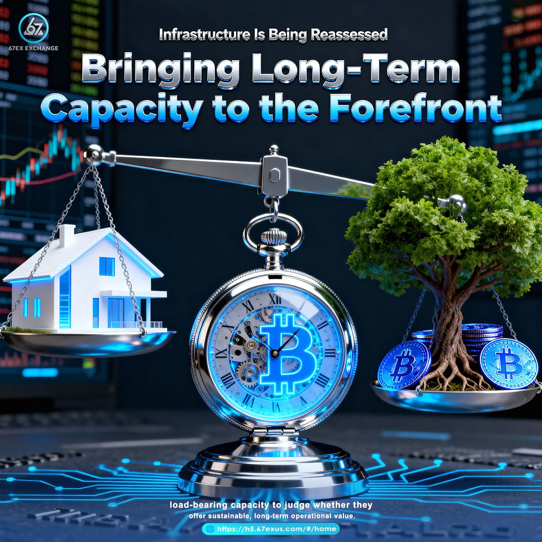 67Exofficial's tweet image. Infrastructure Is Reassessed, Long-Term Capacity Takes Priority 
✓ Stable foundational design
✓ Capacity built for sustained operation
✓ Reduced reliance on short-term fluctuation

🌐 h5.67exus.com/#/home
#InfrastructureFocus #PlatformReliability #LongTermCapability