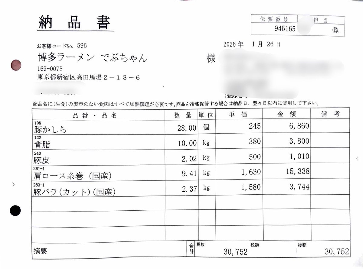 DevchanRamen's tweet photo. 7年あればこんだけ上がる。
上がりすぎかな？
背脂と肉は倍になってるね。
でも世の中のラーメンは売価に反映出来てない。

消費者の名目価格バイアスが解けない限りは
厳しい戦いは続きますねぇ。

晩御飯で2000円の出費は安く感じるが
その晩御飯がラーメンだと急に高く感じられてしまう。
手間もかけて品質も高い食べのもなのに。

この連鎖から抜け出す必要があるなぁ。
