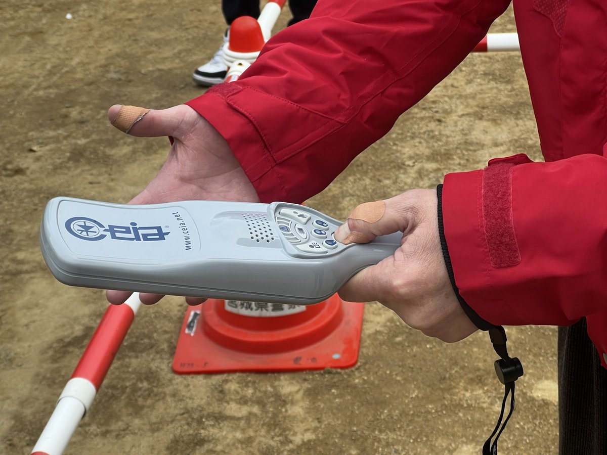 もうまもなく 高市早苗 総裁街頭演説。 会場の準備が進んでいます