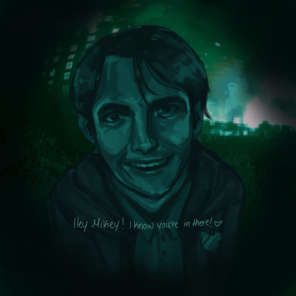 fr3akyd3ak's tweet photo. Fnaf x no I’m not a human silly little drawing thing :)) 
(Don’t mind the decrease in quality it’s super late and I’m tired 🥹) 
#michaelafton #fnaf #mikeschmidt #noimnotahuman #digitalart #fnaf2movie https://t.co/AsuQZvg7nn