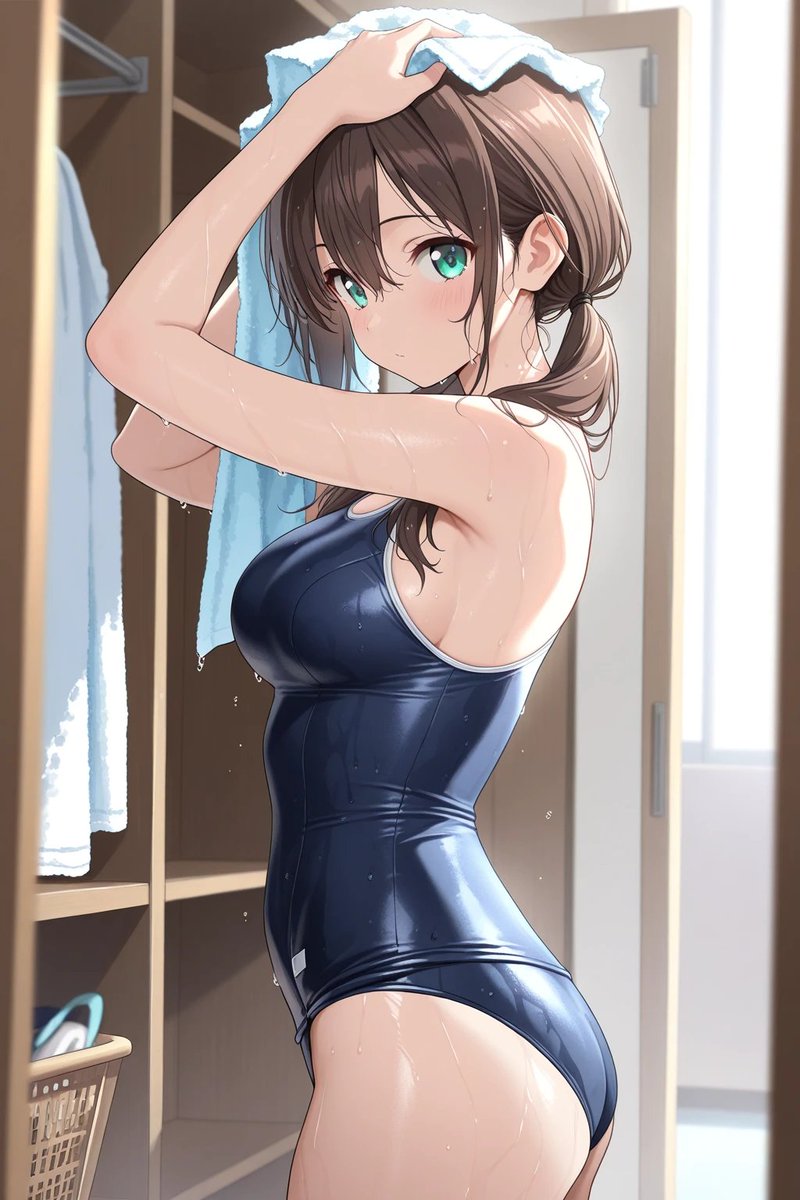 華音さんの #火曜スク水Lover 今週もやってまいりましたね(⁎•ᴗ‹｡)