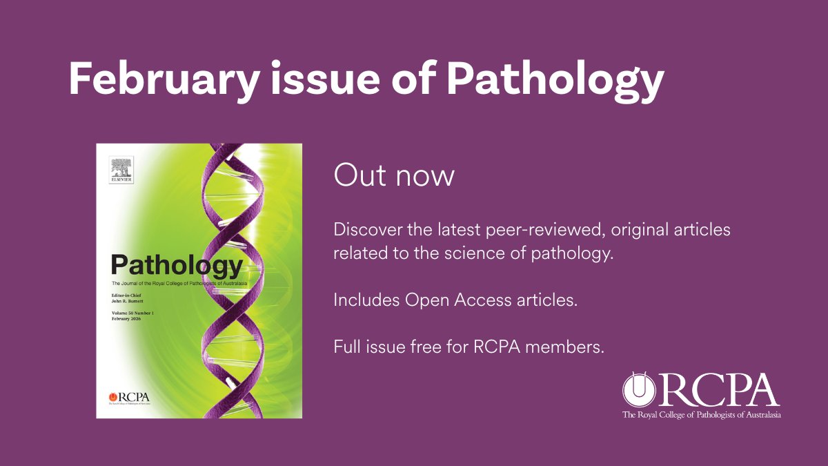 The Royal College of Pathologists of Australasia tweet media