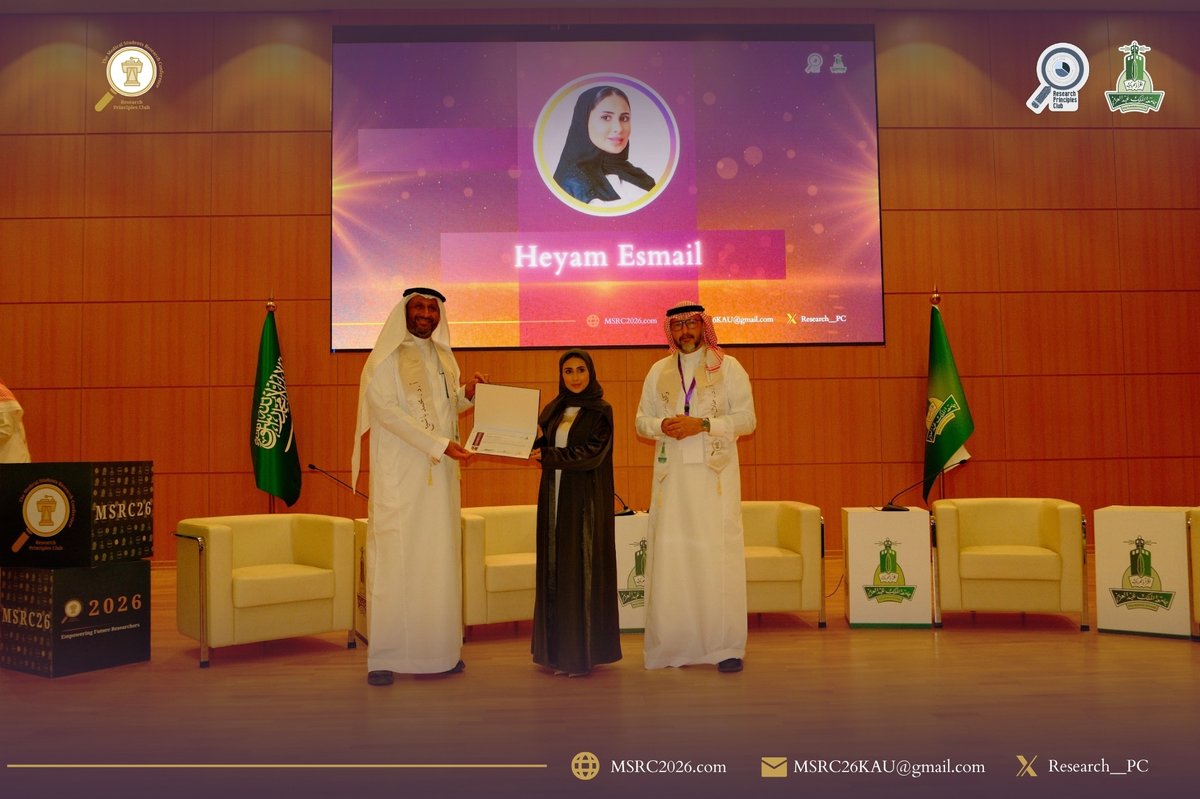 Research__PC's tweet photo. نبارك لسفراء المؤتمر تكريمهم المستحق، ونثمّن دعمهم وجهودهم في إنجاح أنشطة المؤتمر.

كما نتطلع إلى انضمام المزيد من المتميزين لبرنامج السفراء في نسخته القادمة. 🌟 https://t.co/Z6LSgXswvS