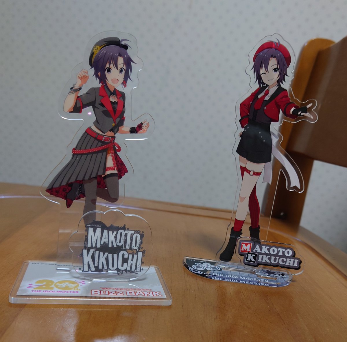 バズバンクアイドルマスターコラボ #アイドルマスター自遊空間 ばず