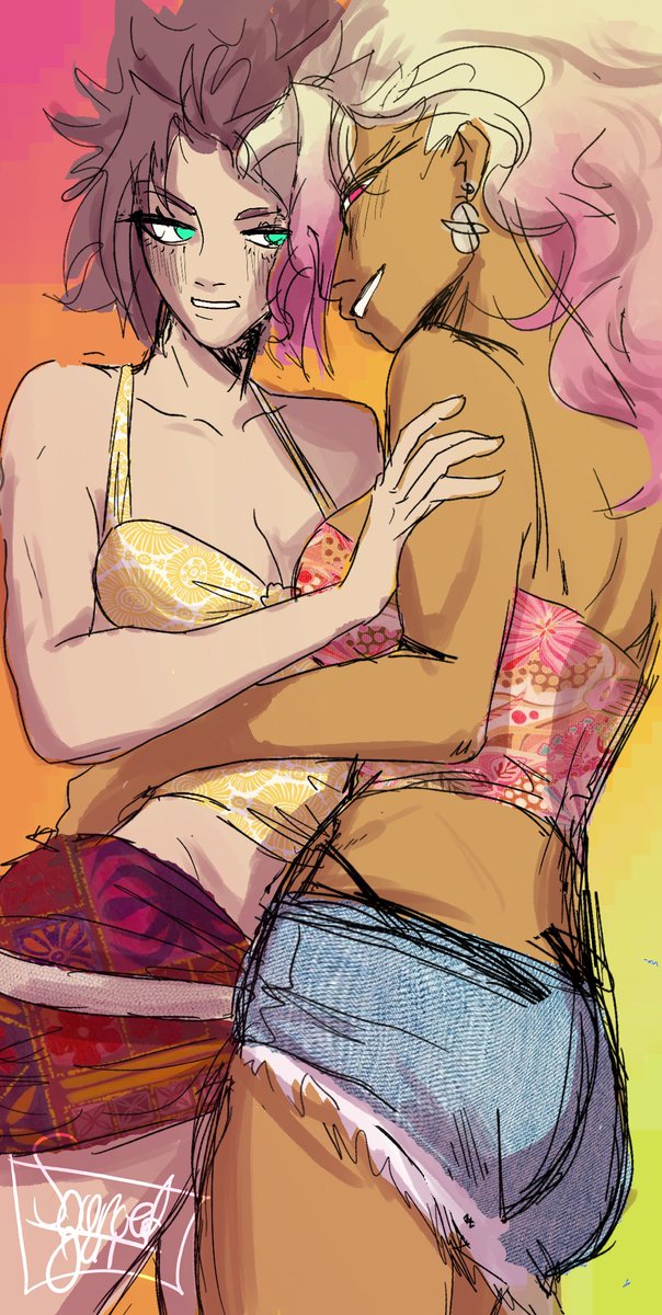 sourced__out's tweet image. little summertime ryusae doodle