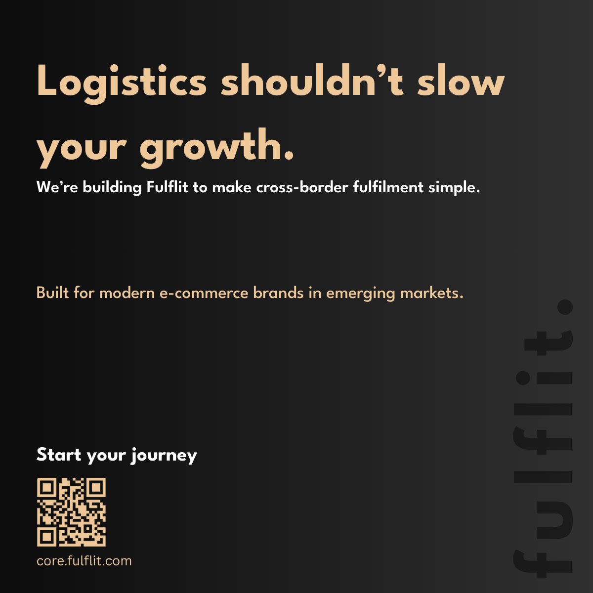 fulflit's tweet photo. Cross-border logistics is where many e-commerce brands hit a wall.
Fulflit is being built to remove that friction — simple fulfilment, fewer operational headaches, faster scale.
More to come.
#CrossBorderCommerce #Logistics #BuildInPublic #ecommerce #onlineshopping #shipping https://t.co/umjv0mlMKg