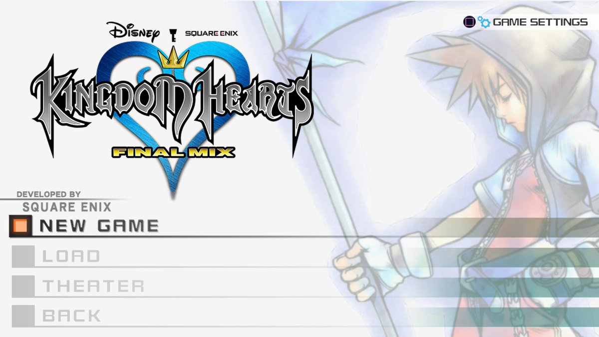 new year, new playthrough the entire kingdom hearts series YIPPPEEEEEE