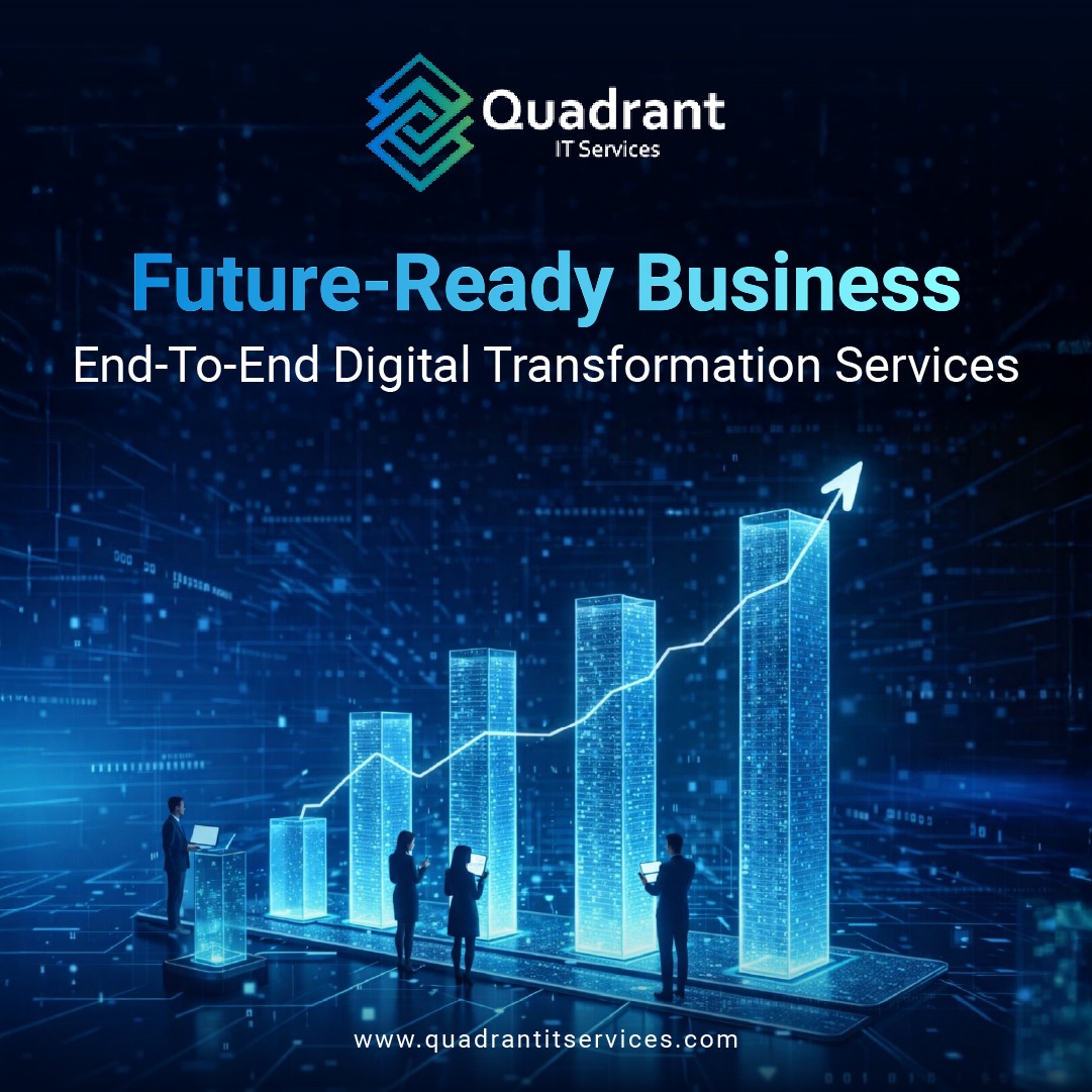 QuadrantITserv's tweet photo. Future-ready businesses don’t guess.
They transform with purpose.
Quadrant IT Services delivers end-to-end digital transformation for scalable growth.
https://t.co/9IPFBFPNiW
#DigitalTransformation #ITServices #BusinessTechnology #FutureReady #QuadrantIT https://t.co/Paxsal6Uor