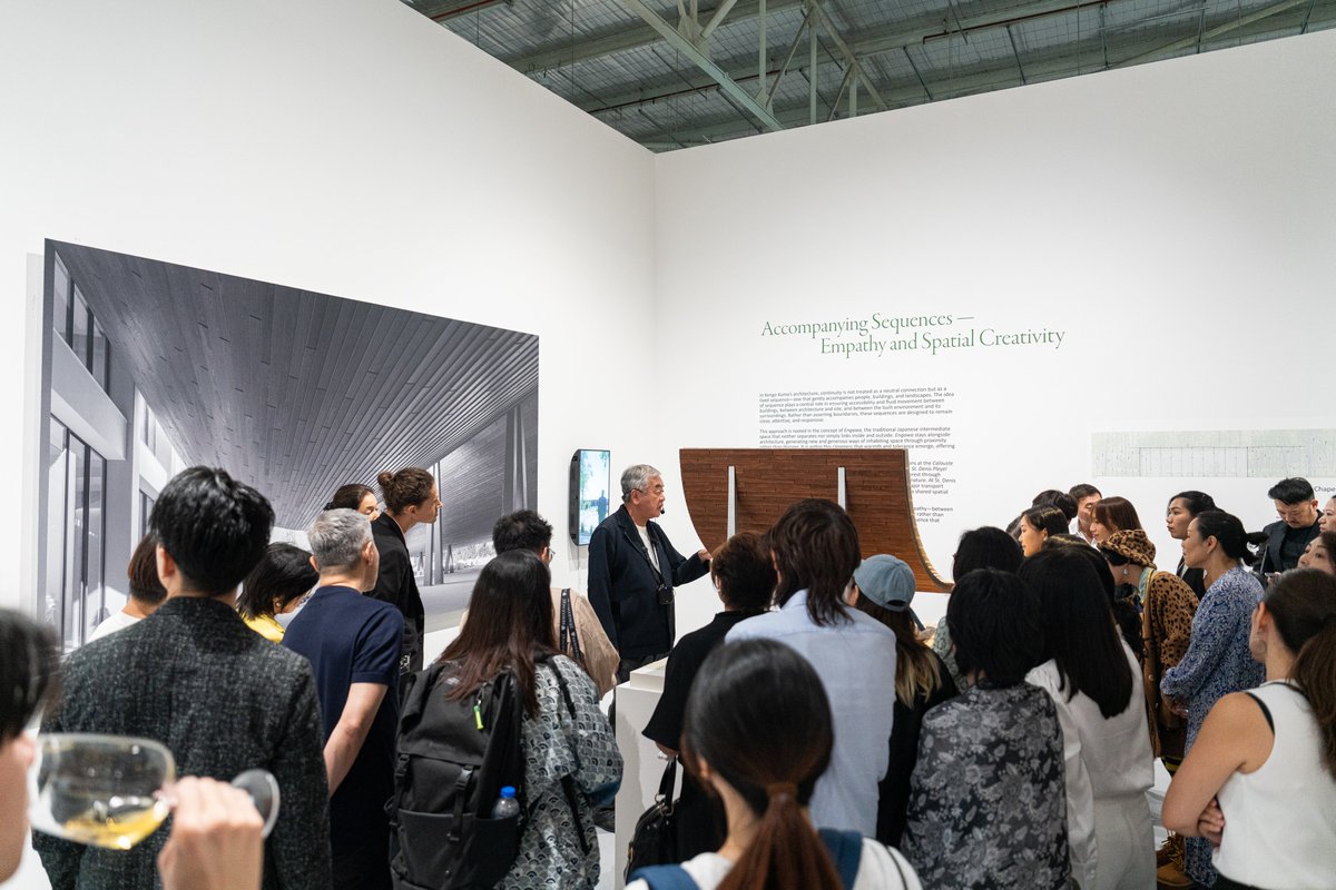 Whitestone_com's tweet image. 「Singapore Art Week 2026」が開催中のシンガポール。ホワイトストーンギャラリーも賑わいに彩りを添えています。週末には、ニューアートミュージアムにてスタートした隈研吾氏の個展を記念して、キュレーターの長谷川祐子氏と建築家・隈研吾氏のトークインベントやギャラリーツアーが行われました。