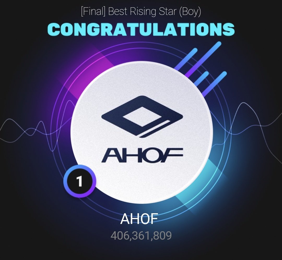 ahofworldwide's tweet image. Congratulations to AHOF for winning Best Rising Star (Boy) at the 2026 D AWARDS on UPICK! AHOF will receive the award on stage.

#AHOF #아홉