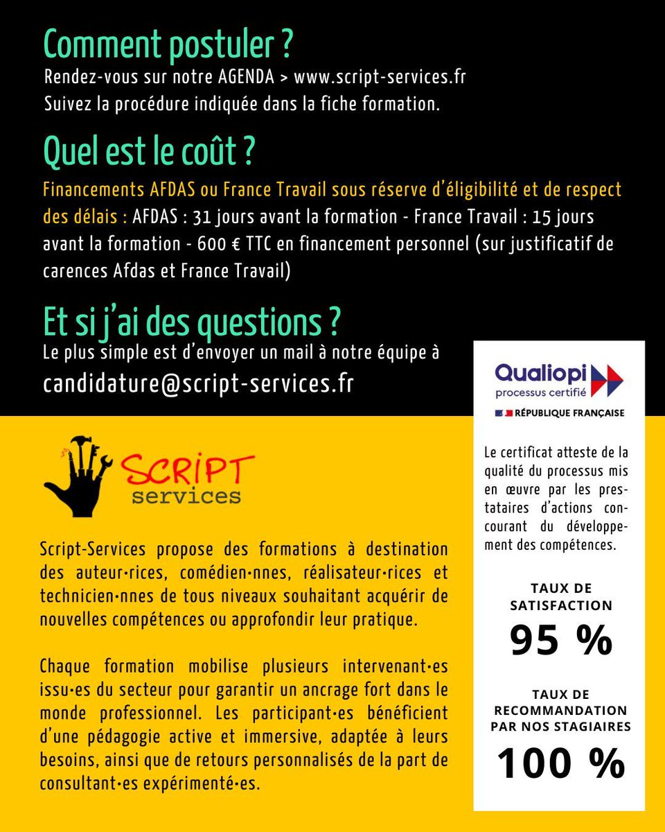 Écrire un polar TV, ce n’est pas improviser un meurtre.

Le genre est codé. Très codé.
Et pourtant, bien maîtrisé, c’est l’un des plus porteurs à la télé.

👉 Formation Le genre idéal : écrire un polar pour la TV (Meurtres à…)
Comprendre les règles. Éviter les pièges.
