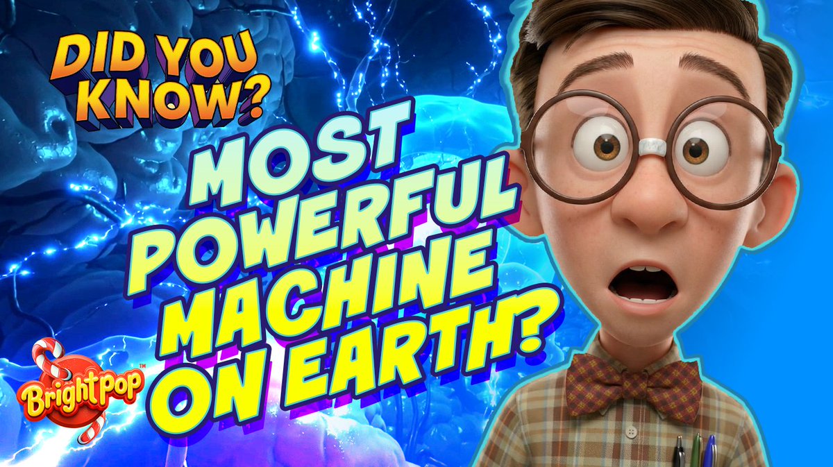 BrightPopTV's tweet photo. Hey curious minds!
Find out about the most POWERFUL machine on Earth!

https://t.co/lQR1dNq5f0 https://t.co/UzuLPOEDyN
