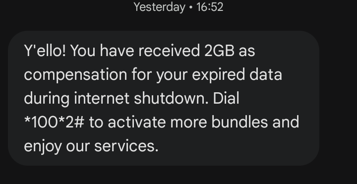 MONTHLYROUTINE's tweet photo. @idringp @mtnug @mtn is my network server. https://t.co/X9VGudxkvM