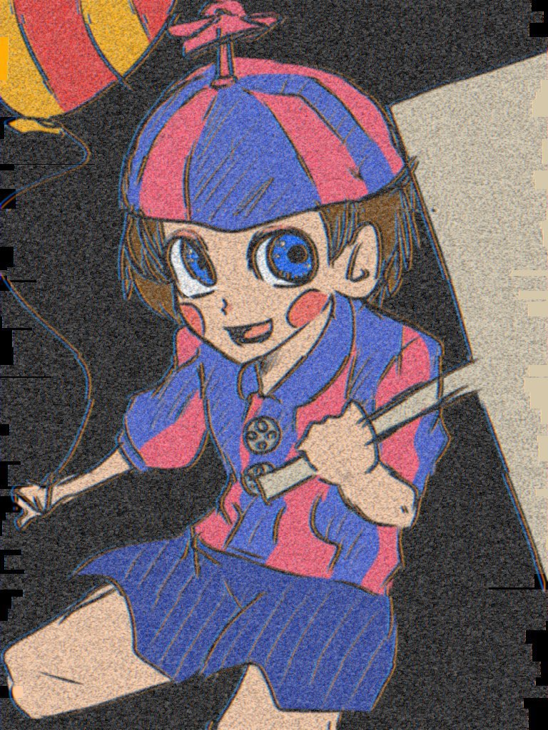 hello_bb_hello's tweet image. #FNaFの沼にハマってしまった警備員さん繋がろう

映画を観て再熱！お絵描きしまくり！！主に擬人化かもしれません
ゲームはシロスケ止まり！！！おしめぇ！
バルーンボーイが大好きな発狂オタクです🫶
よろしくお願いいたします🌸