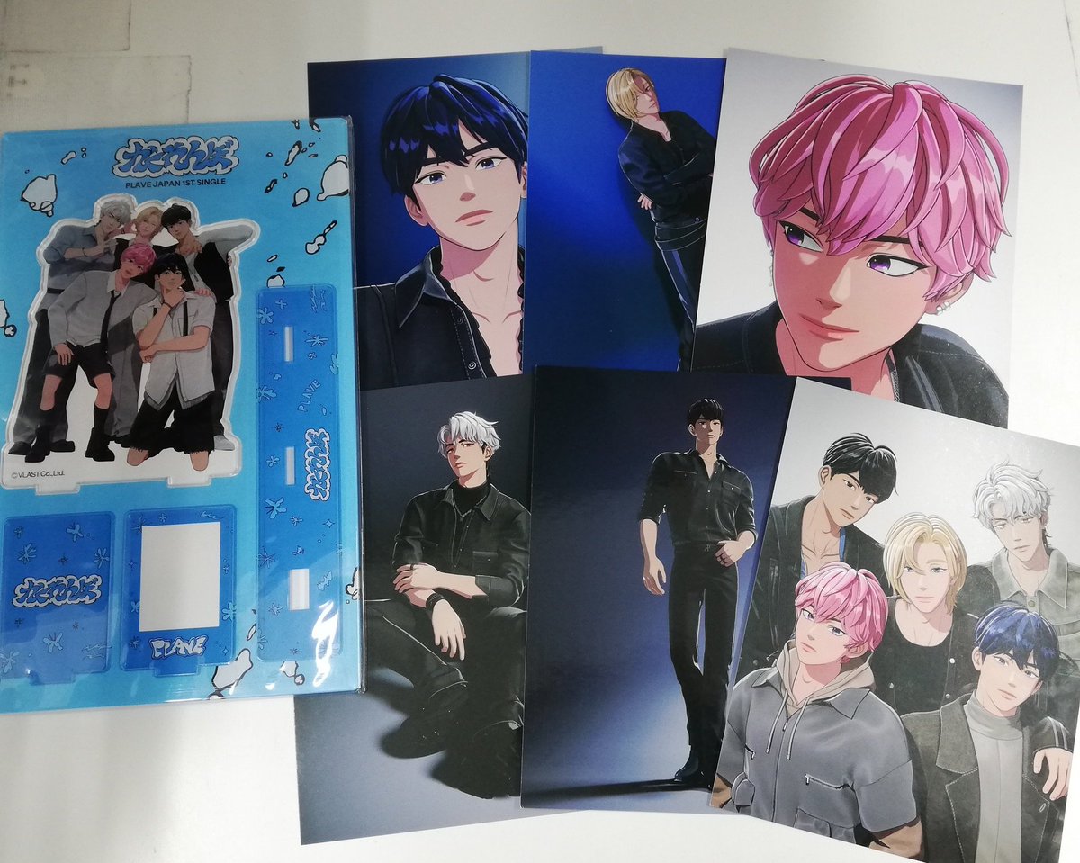 🌟 #PLAVE #플레이브 💫 2025 かくれんぼ 特典 アクリルスタンド、雑誌