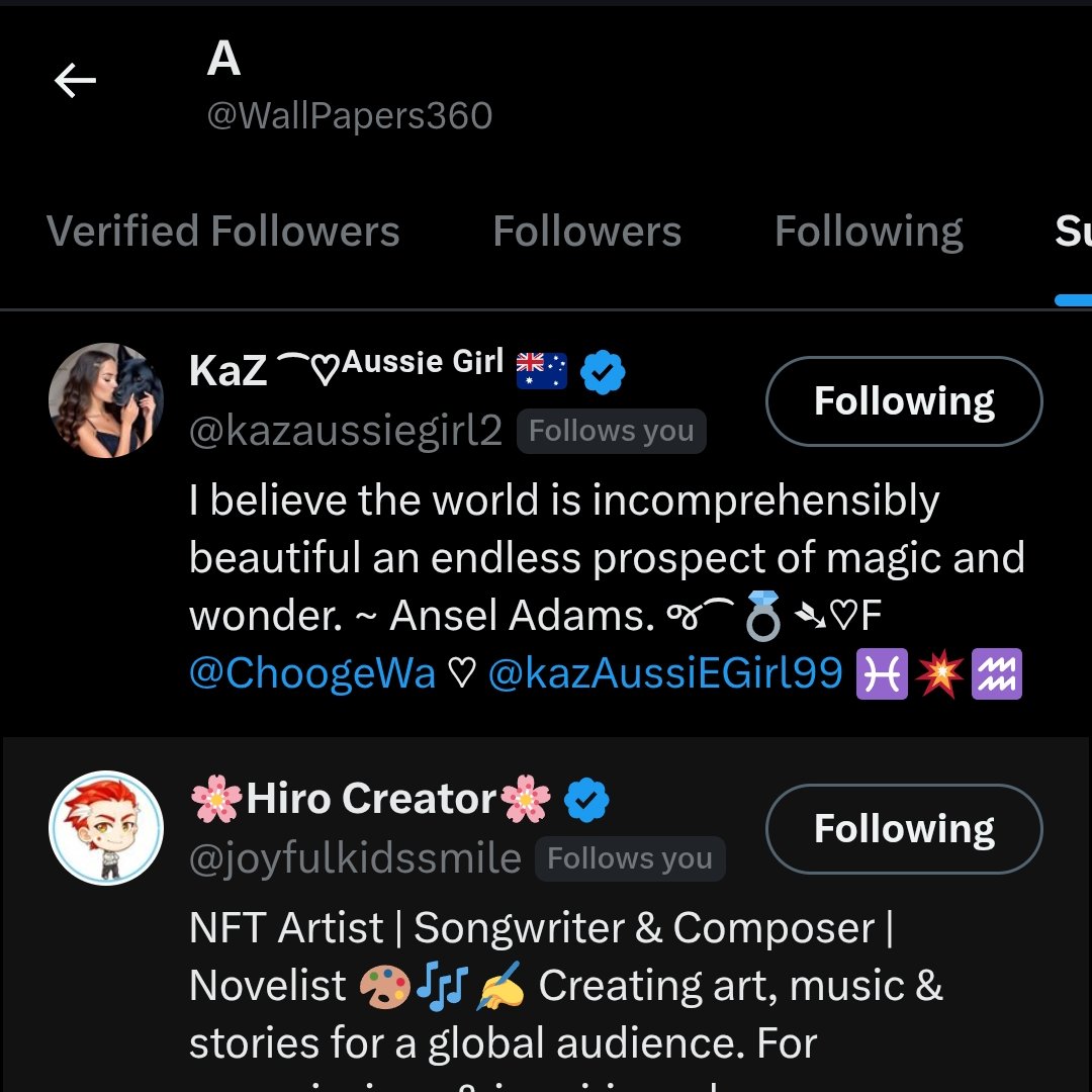 Thanks 🥳
<a href="/kazaussiegirl2/">KaZ ⁀♡ᴬᵘˢˢⁱᵉ ᴳⁱʳˡ 🇦🇺</a> 
 for subscribed my X account. 

I hope you'll be definitely pleased here to get the different ideas about HD Wallpapers, AI and about X.
