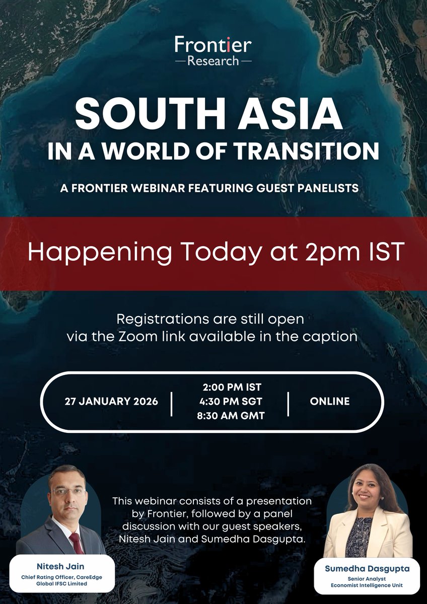FrontierResSL's tweet photo. Happening today! 

This open-to-attend session will feature a presentation by the Frontier Research team, followed by a panel discussion with our guest speakers. Register via our Zoom link to secure your spot: https://t.co/Vdu9NBb7x5 https://t.co/sH6l5wHzFV