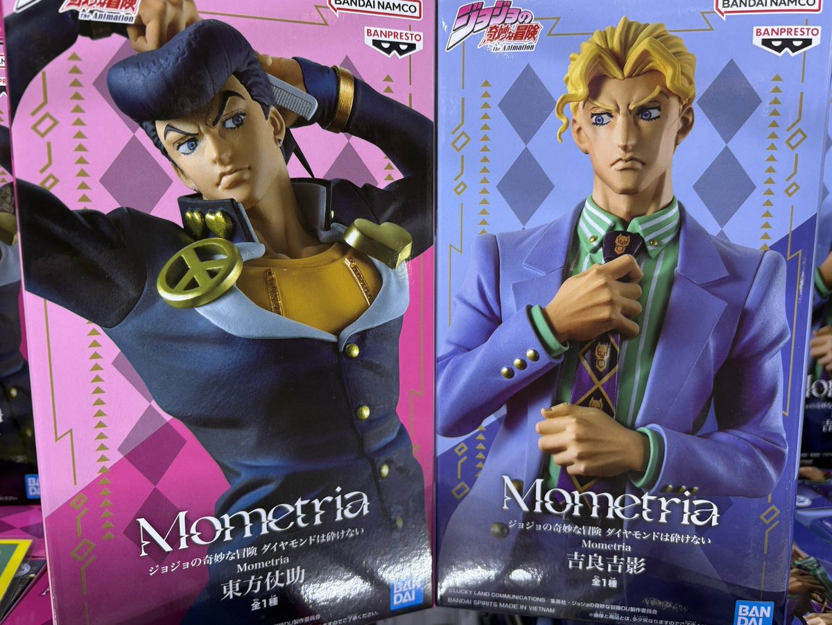 ジョジョの奇妙な冒険 Mometria 東方仗助 7個、吉良吉影 7個 【公式通販】