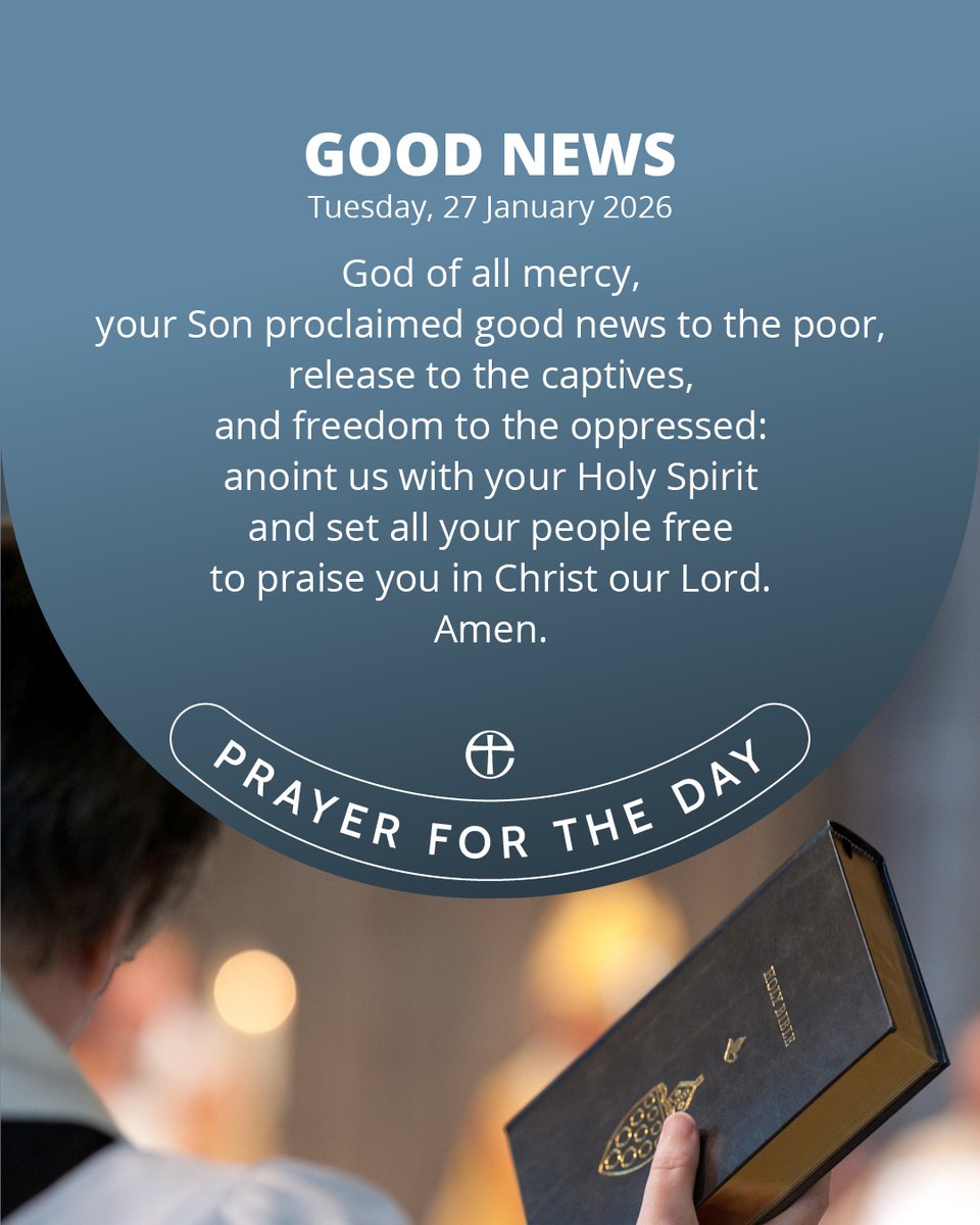 churchofengland's tweet photo. Pray with us. 🙏 

Today's prayer is available in plain text and audio formats at https://t.co/YsPdywXPuh. https://t.co/CFwrN07tcY
