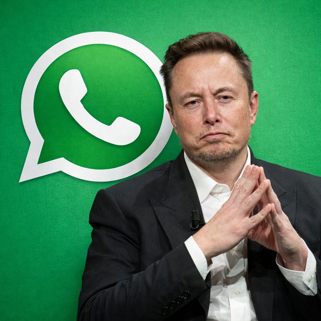 pusholder's tweet photo. Elon Musk: "WhatsApp güvenli değil." https://t.co/Knmuzca5q2