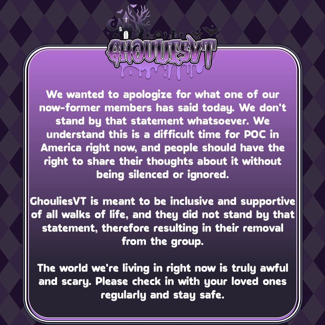 A note about the removal of one of our team members.