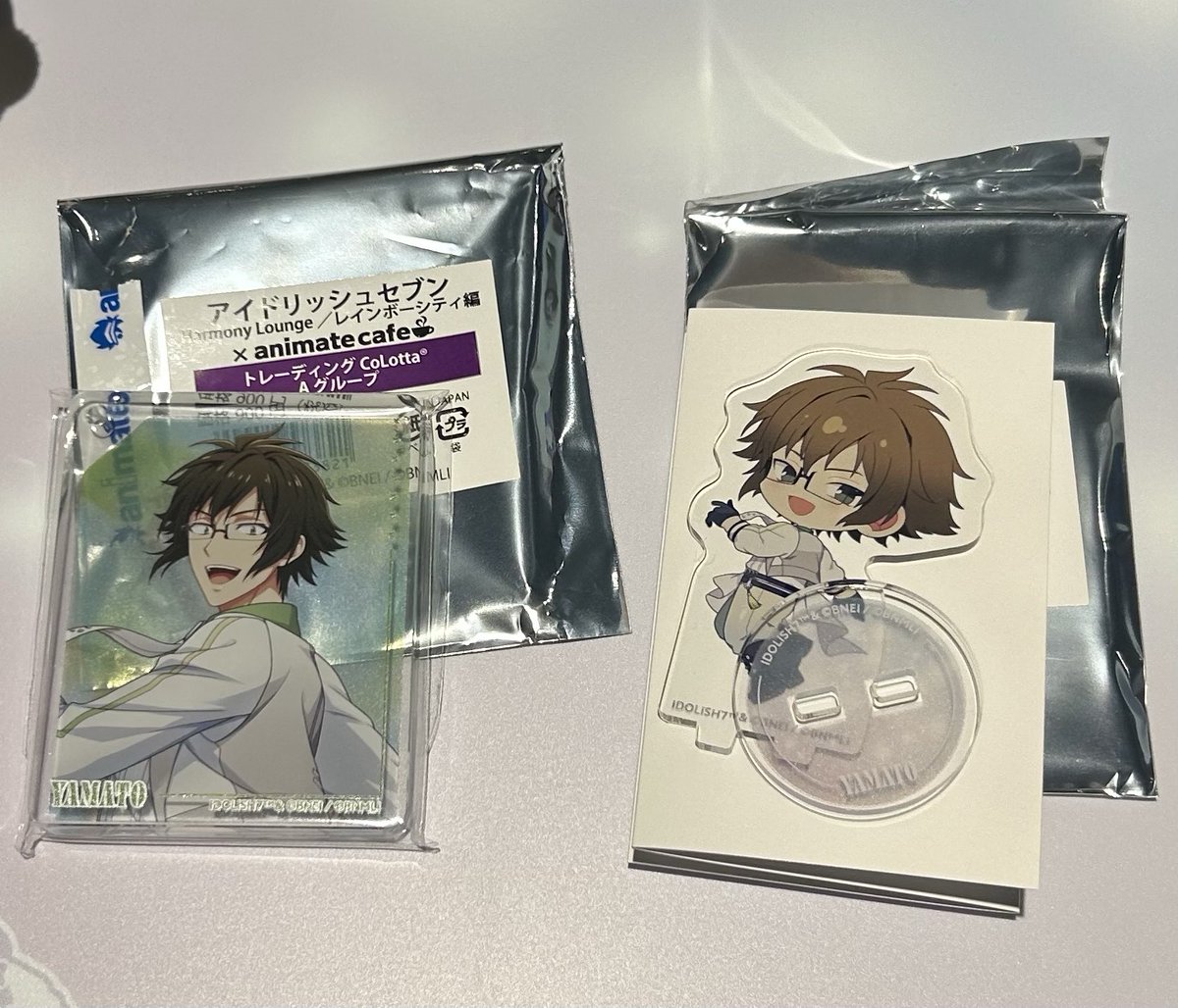 【交換】アイナナ アイドリッシュセブン アニメイトカフェ アニカフェ アクリルスタンド コロッタ

譲）大和

求）コロッタ：一織
　　アクリルスタンド：三月

今日(1/27)17時まで池袋にて手渡し
or
18時から渋谷にて手渡しのみ｡

検索からもお気軽にお声掛けください。