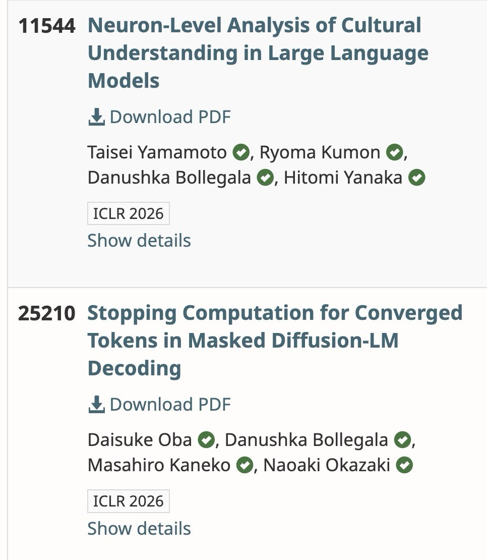 Prof. Danushka Bollegala tweet media