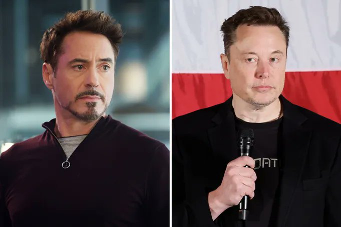 Tony Stark is the movie version of real-life Elon Musk: billionaire scientist/tycoon &amp; freedom fighter/vigilante who pushes limits (Age of Ultron &amp; robotics), with relationship issues (Miss Pepper). 😁 Perfect <a href="/elonmusk/">Elon Musk</a> description.
#MarvelStudios #ironman