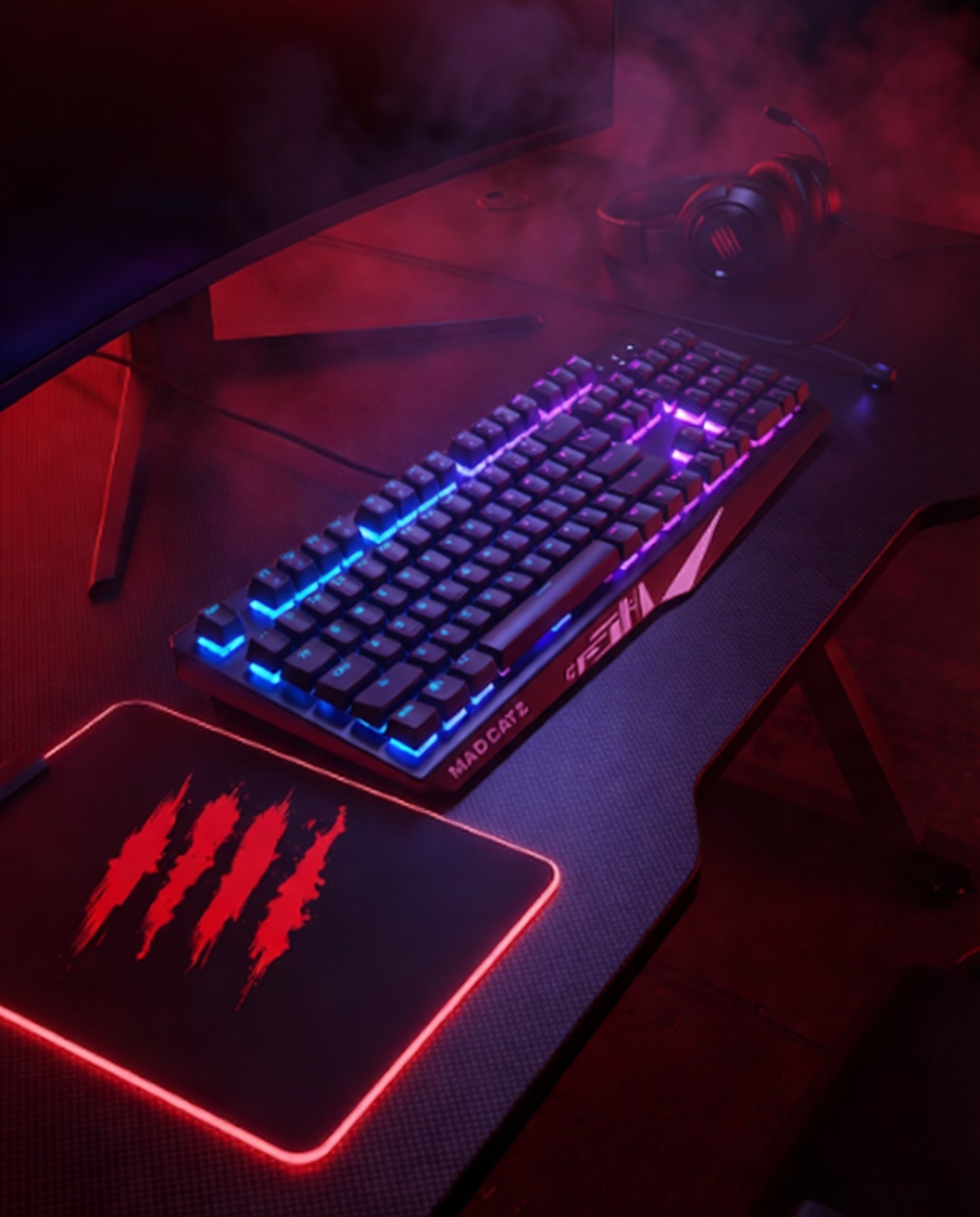 Madcatz_za's tweet photo. S.T.R.I.K.E.2 brings that satisfying mechanical-style feel, with tough build quality and clean RGB that levels up any setup - without the pricey tag.

Built for long sessions. Made to look good doing it.

https://t.co/uFu8kMLT7K https://t.co/V4OHUlC5G0
