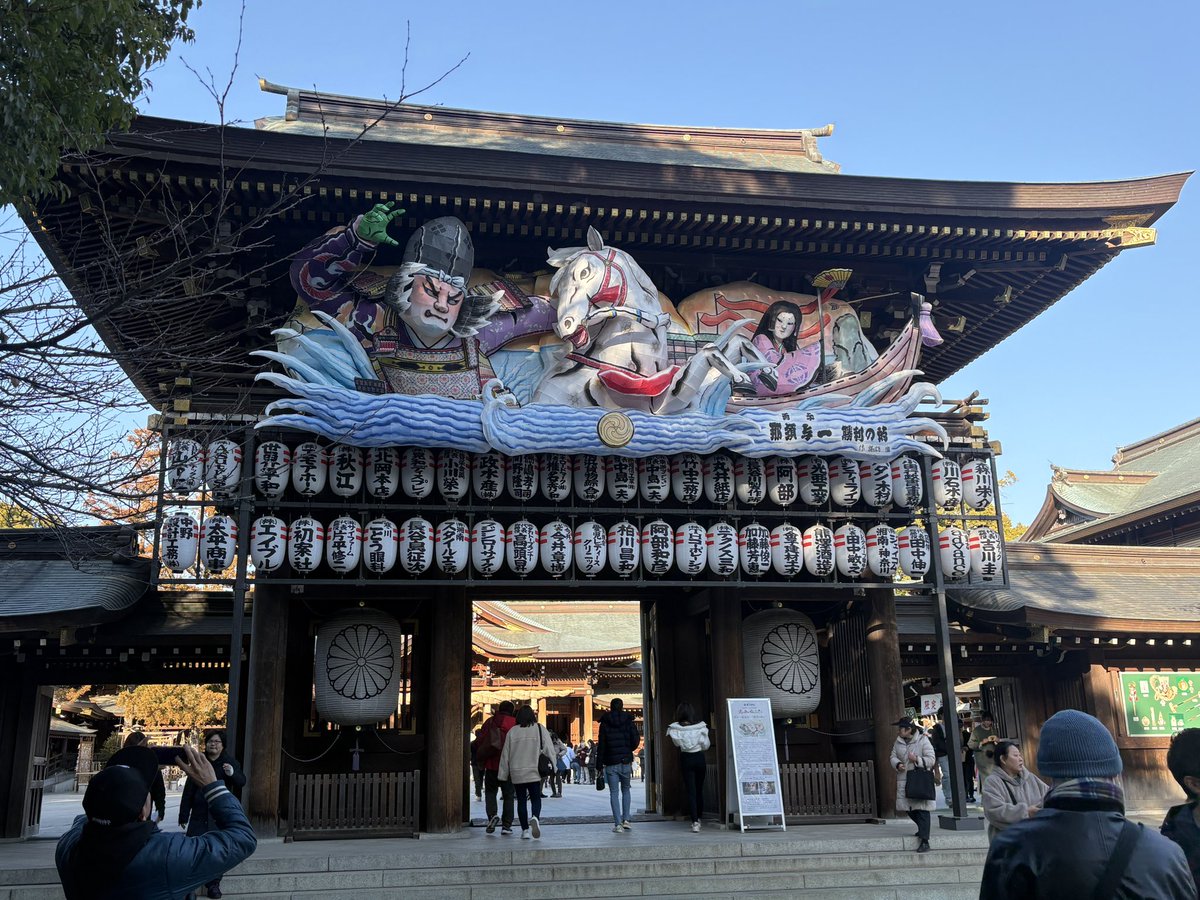 Falt_0411's tweet photo. 初詣(1月下旬) https://t.co/0ysLuk567Z