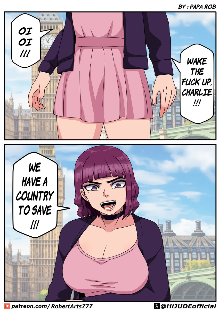 And we have many stuff to do, yeah mate?  
Alternate version of this comic is on Patreon :
patreon.com/c/RobertArts777
Thank you for all your support ^w^

#Amelia #pathways #uk #England
