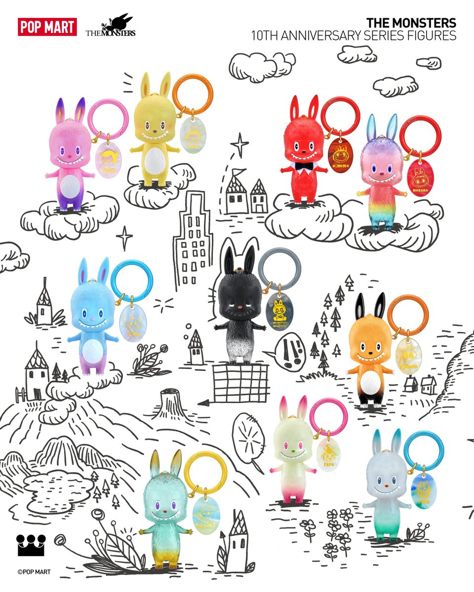 popmart_us's tweet photo. THE MONSTERS 10TH ANNIVERSARY SERIES FIGURES
Celebrating ten years of legacy, back to the origin. The original square-jawed LABUBU is back, recreated in its legendary decade-old form.
✅ Available 01/30
#POPMARTUS #popmart #10thanniversary #labubuturns10 https://t.co/m4sbdHA2rE