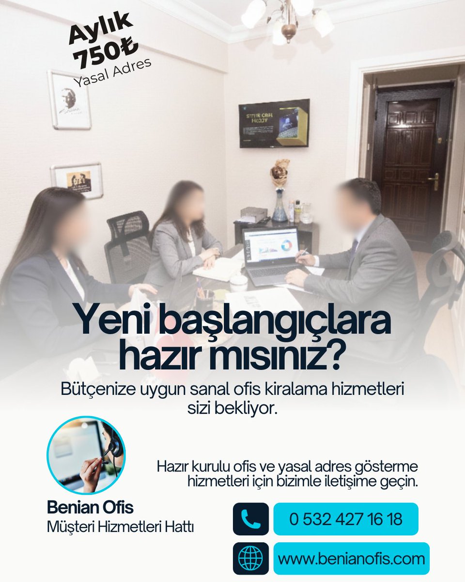 Her Bütçeye Uygun Yasal Adres gösterme Hizmetlerimiz ile Buradayız!

İhtiyacınız olan yasal adrese devasa ücretler ödemek yerine merkezi lokasyonda aylık 750₺ yasal adres sahibi olabilirsiniz.
benianofis.com
Wp:05324271618