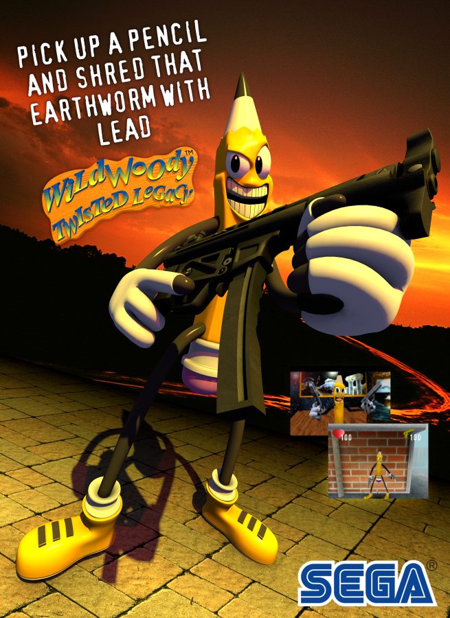 Wild Woody: Twisted Legacy print ad 
LOST MEDIA FOUND