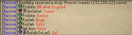 revivalosrs's tweet photo. RomDerp snags the Avernic treads!

https://t.co/nYH83CNw7F

#osrs #runescape https://t.co/lyvfe3i3Gr