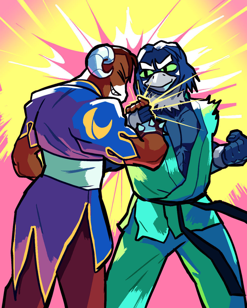 i've never followed football before this season, but these 3 rams vs seahawks games were amazing. one more fgc drawing, just for fun