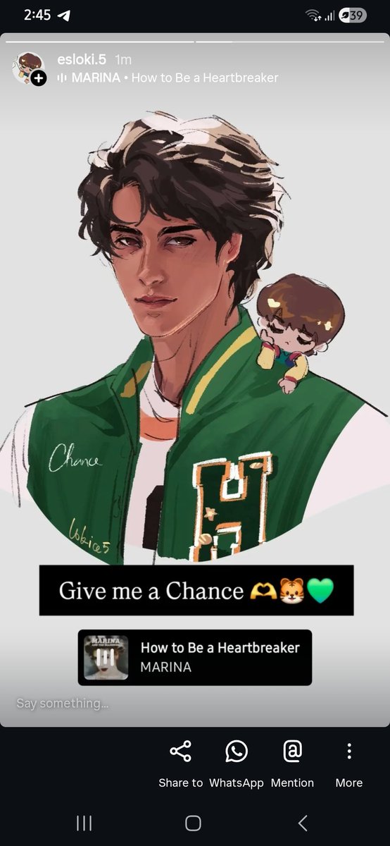 Colored Bychance Doodle.