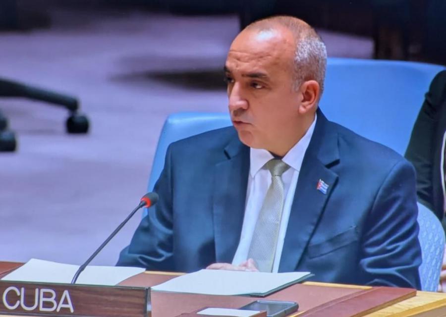 Intervención de la República de #Cuba para el debate abierto del Consejo de Seguridad titulado: “Reafirmando el Estado de Derecho Internacional: Caminos para Revitalizar la Paz, la Justicia y el Multilateralismo”. n9.cl/zvquk