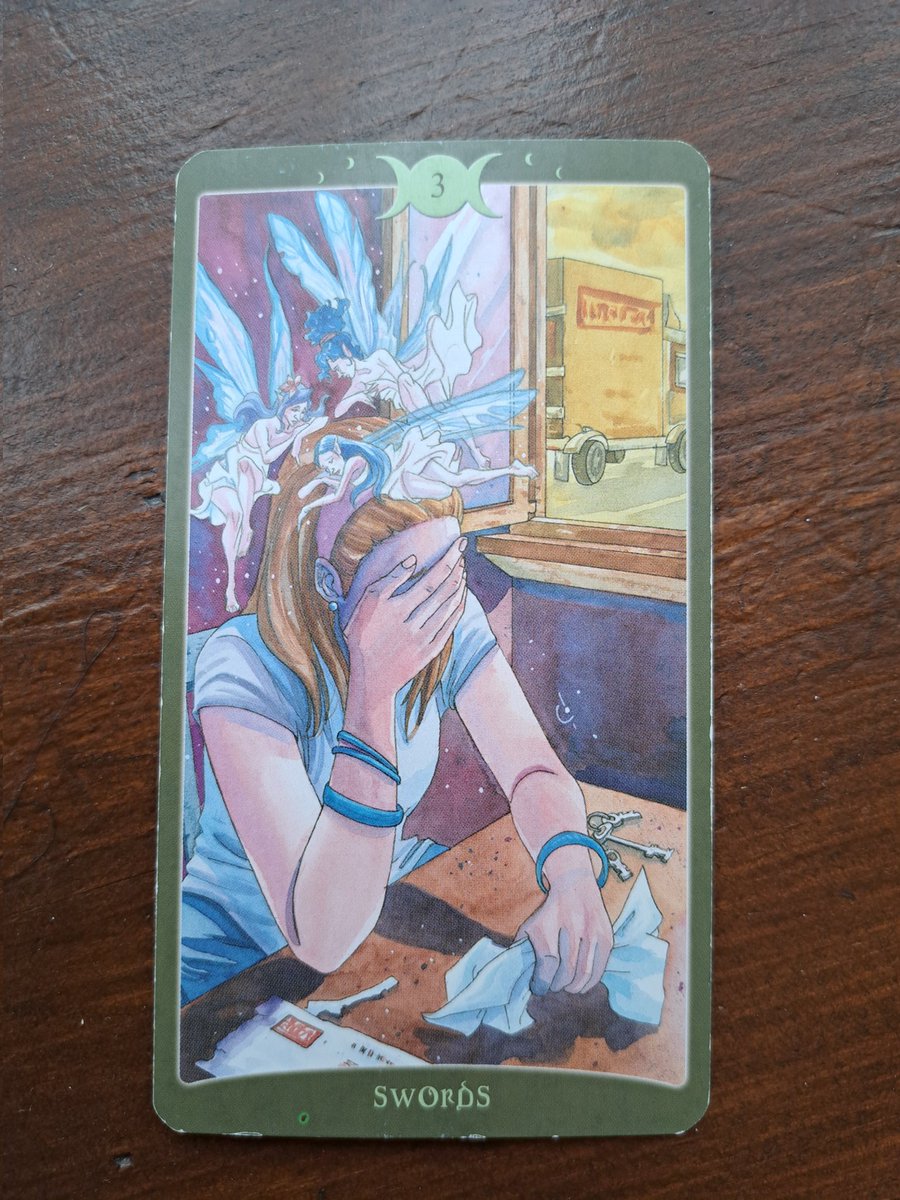 Laurajk32's tweet photo. Today's card is 3 of Swords
There are always going to be people that disappoint us.
#heartbreak #disappoint
#tarot #tarotmessage #LauraJK32 https://t.co/abClcCUfd0