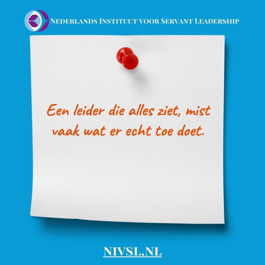 Nederlands Instituut voor Servant Leadership-NIVSL tweet media