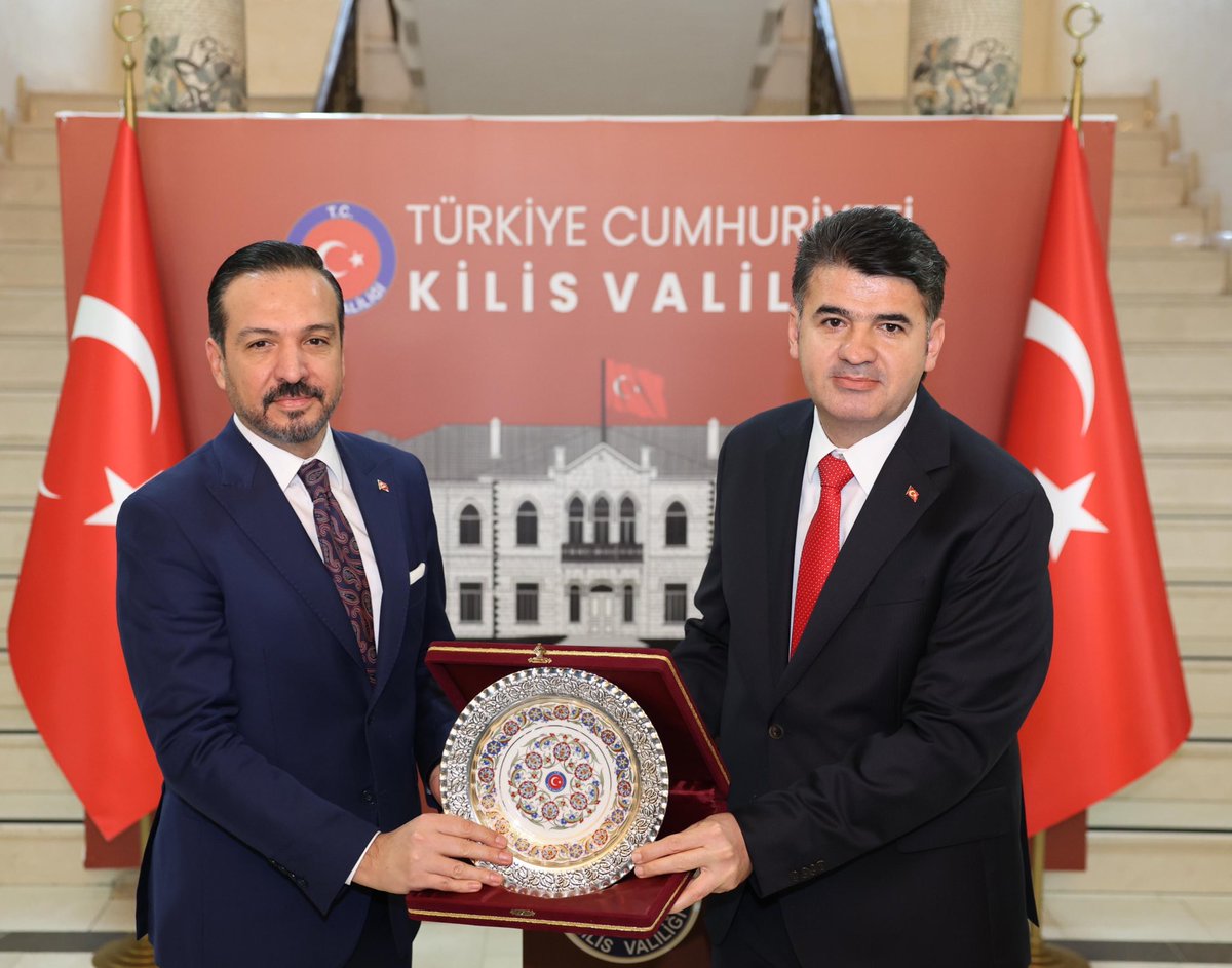 zorlu77's tweet photo. Halep temaslarımız öncesinde Kilis Valisi Ömer Kalaylı’yı makamında ziyaret ettik. 

Yeni görevinde başarılar diliyorum. https://t.co/2Liedb3dCo