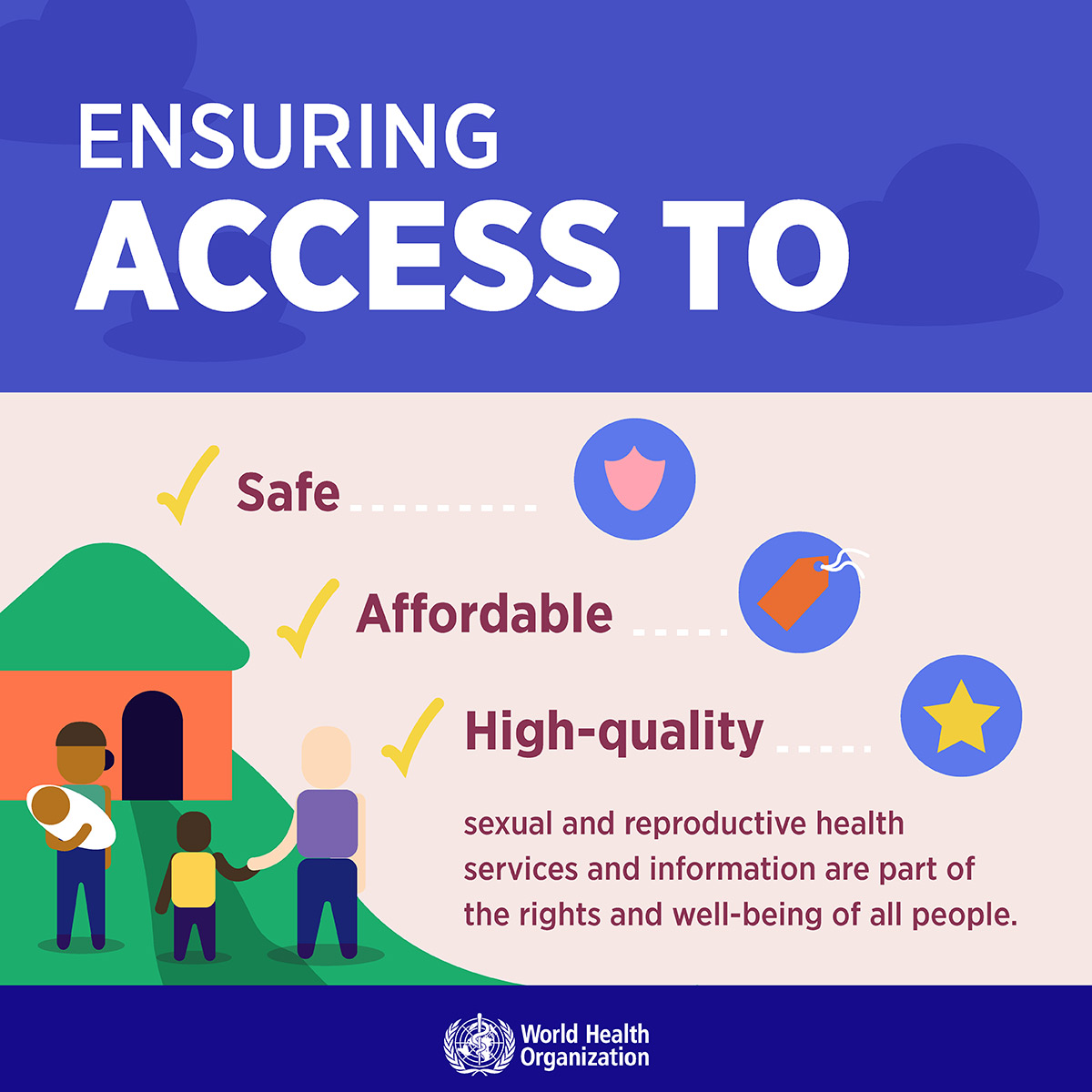 Good #sexual and #reproductivehealth (SRH) is “a state of complete physical, mental and social well-being in all matters relating to the reproductive system” for both men and women, including #adolescents . It encompasses access to contraception, maternal healthcare, STI