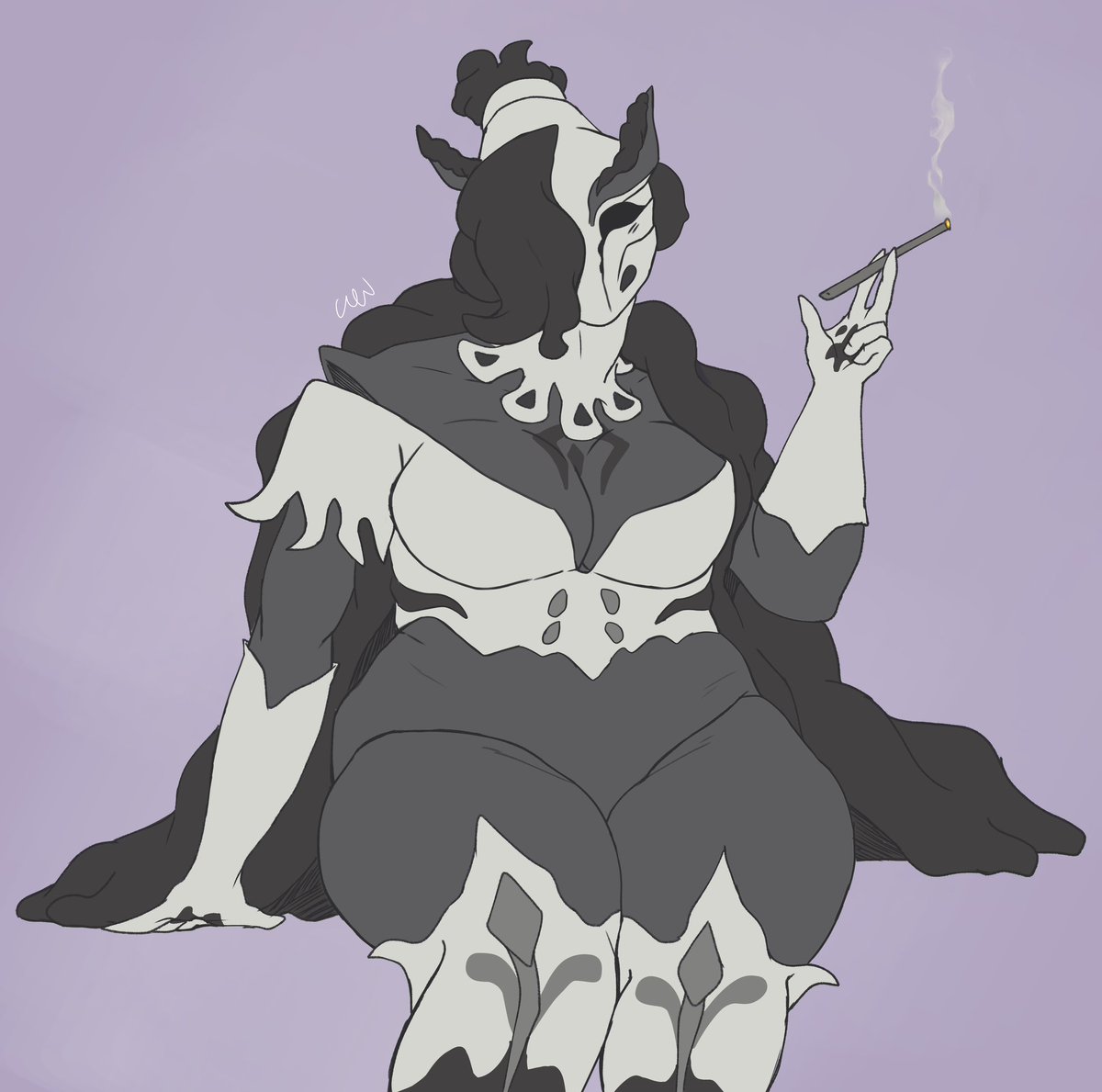 More Follie! :) I thought she totally fit this vibe haha #warframefanart #warframe