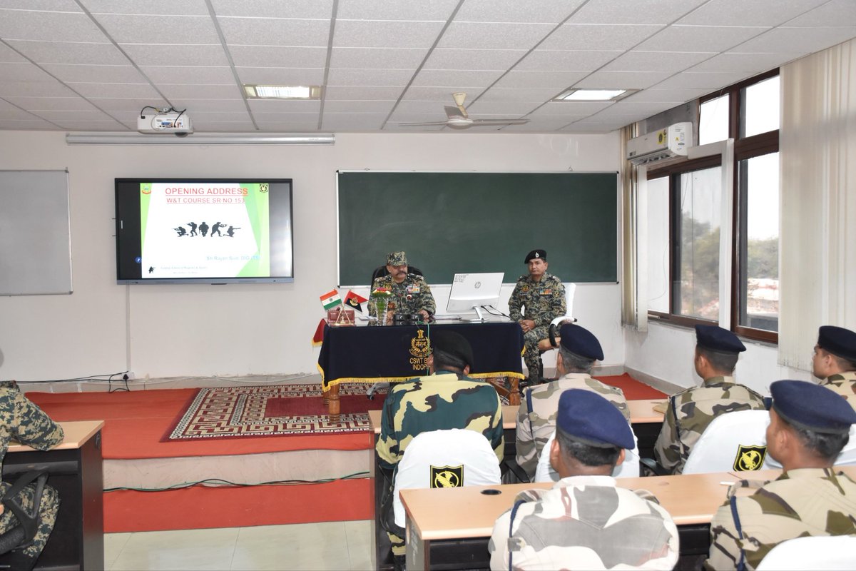 BSF CSWT INDORE tweet media
