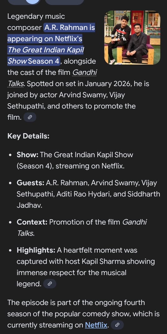 SamvaadLines's tweet photo. How can @NetflixIndia and @KapilSharmaK9 provide a platform to @arrahman A.R. Rahman, who has insulted the supreme sacrifice of Dharmaveer Chhatrapati Shambhaji Maharaj? 
Stop the broadcast of this episode immediately, or face a nationwide boycott of Netflix!
#BoycottNetflix https://t.co/48DyCo1MWG